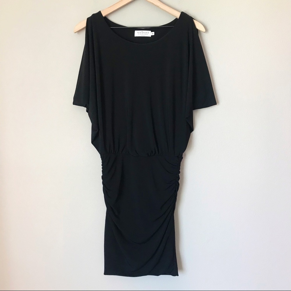 Velvet by Graham & Spencer Blouson Cinched Dress